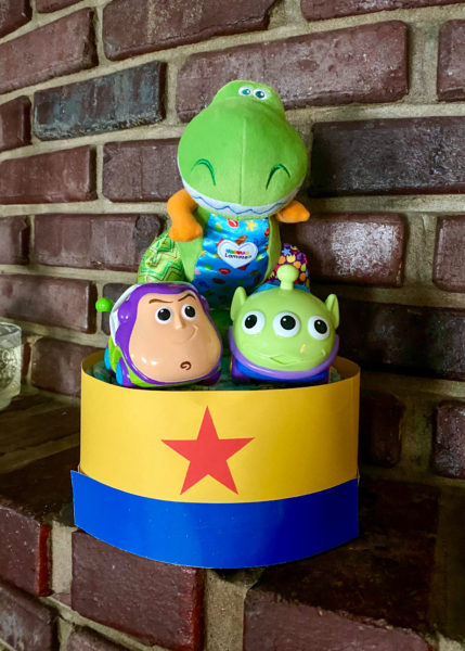 diaper cake Pixar ball inspired