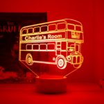 London Bus Bedroom Desk Light