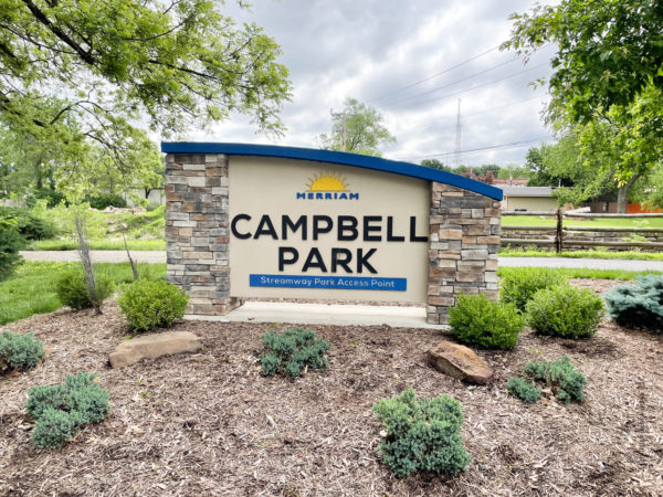 Campbell Park sign