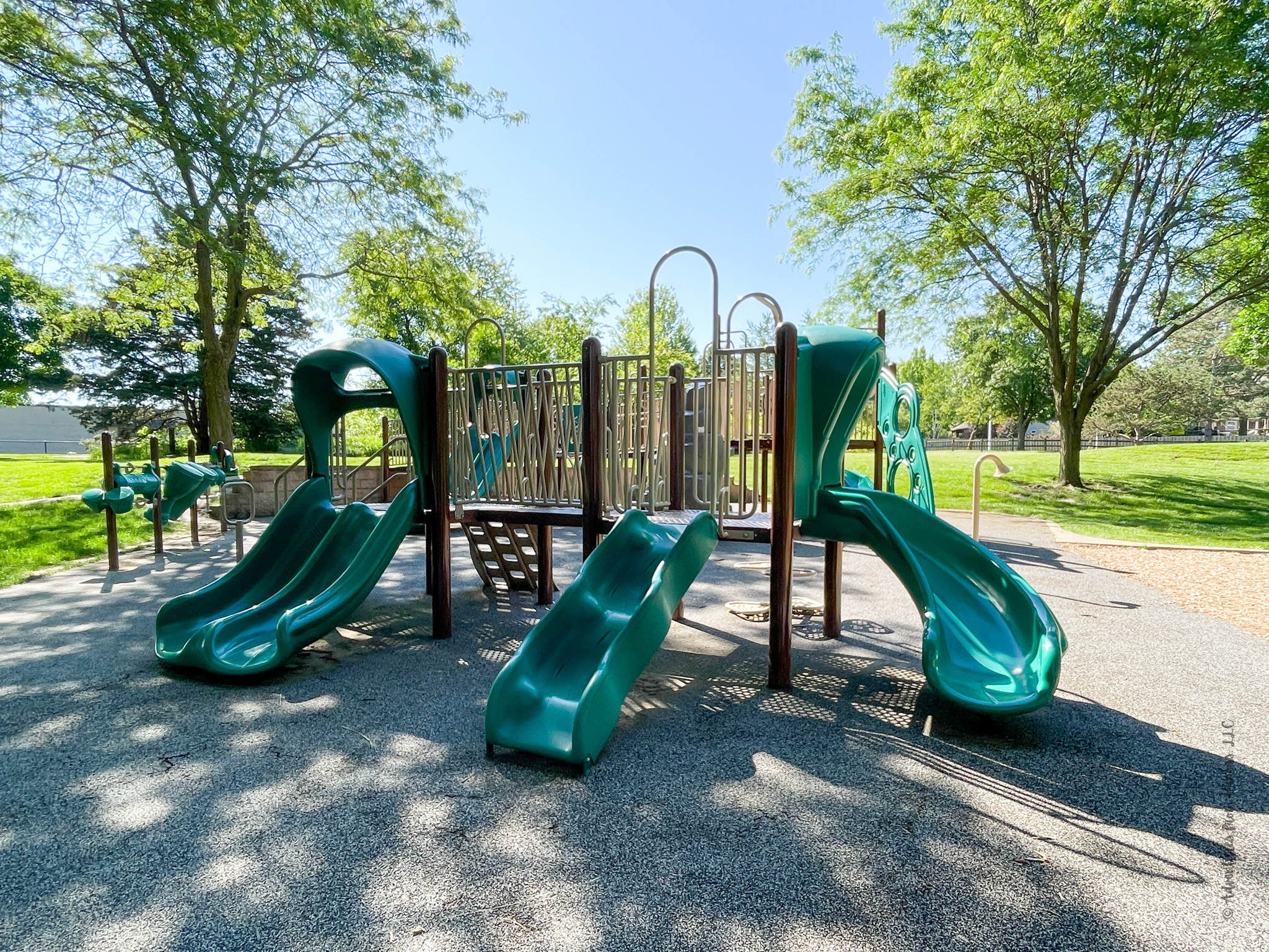 Ad Astra Little Playground Slides and climbers