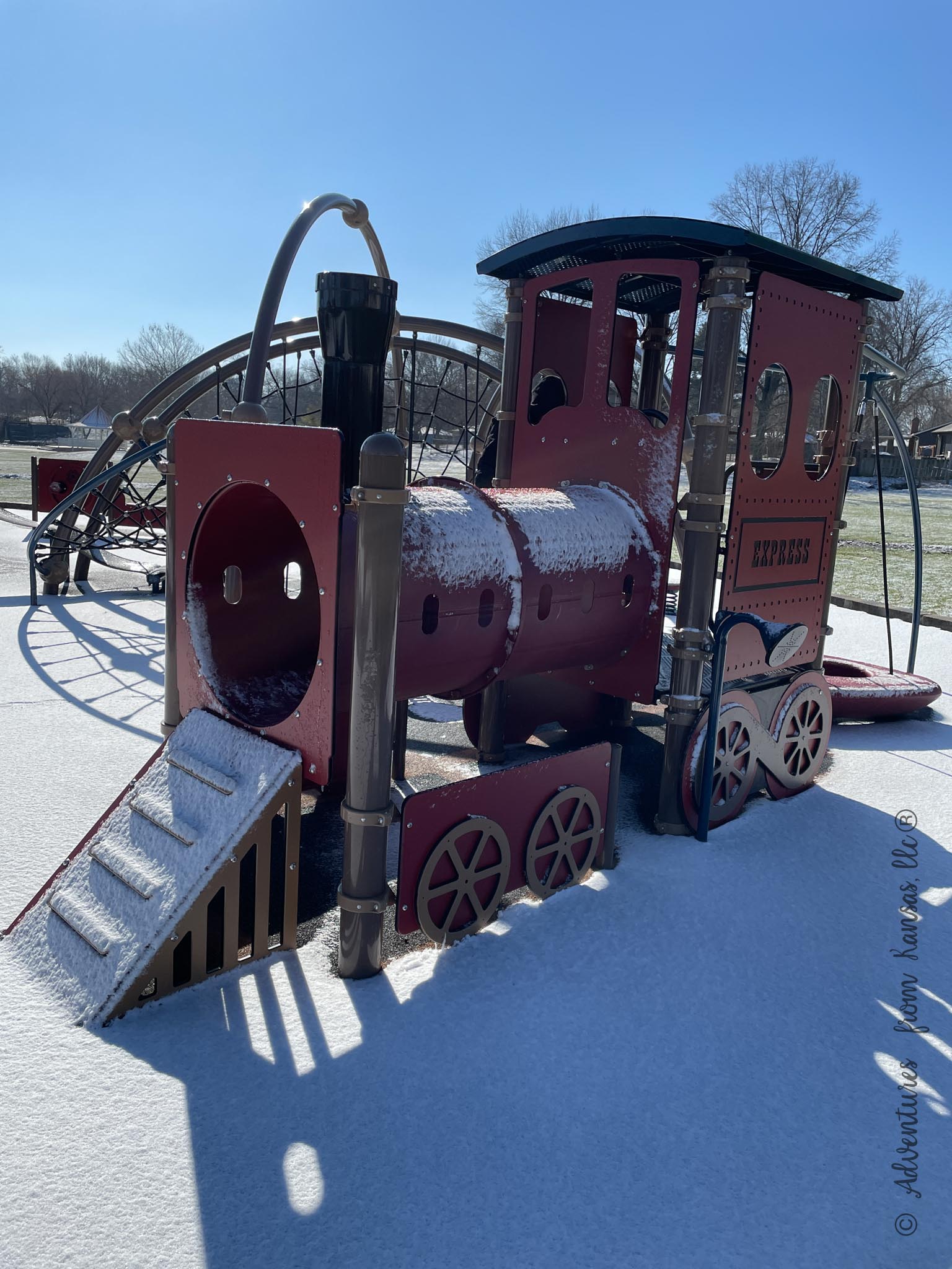 train playground at rotary park